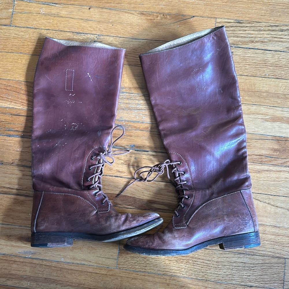 Vintage Ralph Lauren leather riding boots